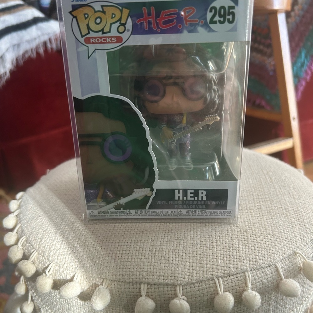 NEW Funko POP! H.E.R 295 Her Music Rocks